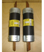 CEFCON 300 AMP, 600 VOLT &#39;TYPE D&#39; DUAL ELEMENT FUSES (CRS-300) ~ SET OF ... - $199.99