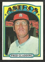Houston Astros Fred Gladding 1972 Topps Baseball Card #507 vg - £0.60 GBP