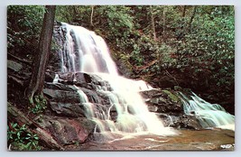 Postcard Laurel Falls in Great Smoky Mountains National Park Chattanooga TN - £2.89 GBP