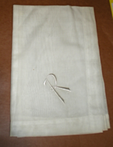 Men&#39;s Handkerchief -(3)  Monogrammed Letter &quot;R&quot; - $8.75