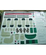 1997 Daisy Kingdom Rikki Reindeer Fabric Panel - Uncut - Vintage - $380.72 MXN