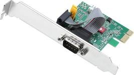 Single Serial Pcie Card Adapter, 16650 UART, Baud Rates up to 250Kbps, PCI - $75.23