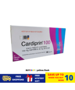 2 CAJAS DE CARDIPRIN 100 (aspirina 100 mg) Reduce los ataques cardíacos ... - $1,051.39 MXN