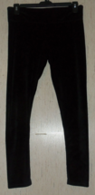 NEW WOMENS So INTIMATES BLACK VELOUR KNIT LOUNGE LEGGING PANT  SIZE L - £18.25 GBP