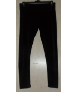 NEW WOMENS So INTIMATES BLACK VELOUR KNIT LOUNGE LEGGING PANT  SIZE L - $442.21 MXN