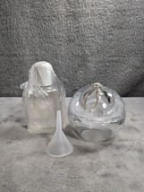 Royal Limited Refillable Heavy Glass Oil Lamp Made Poland - Clear - $19.98