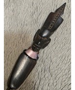 African Ebony wood letter opener.C.1990 - $340.71 MXN