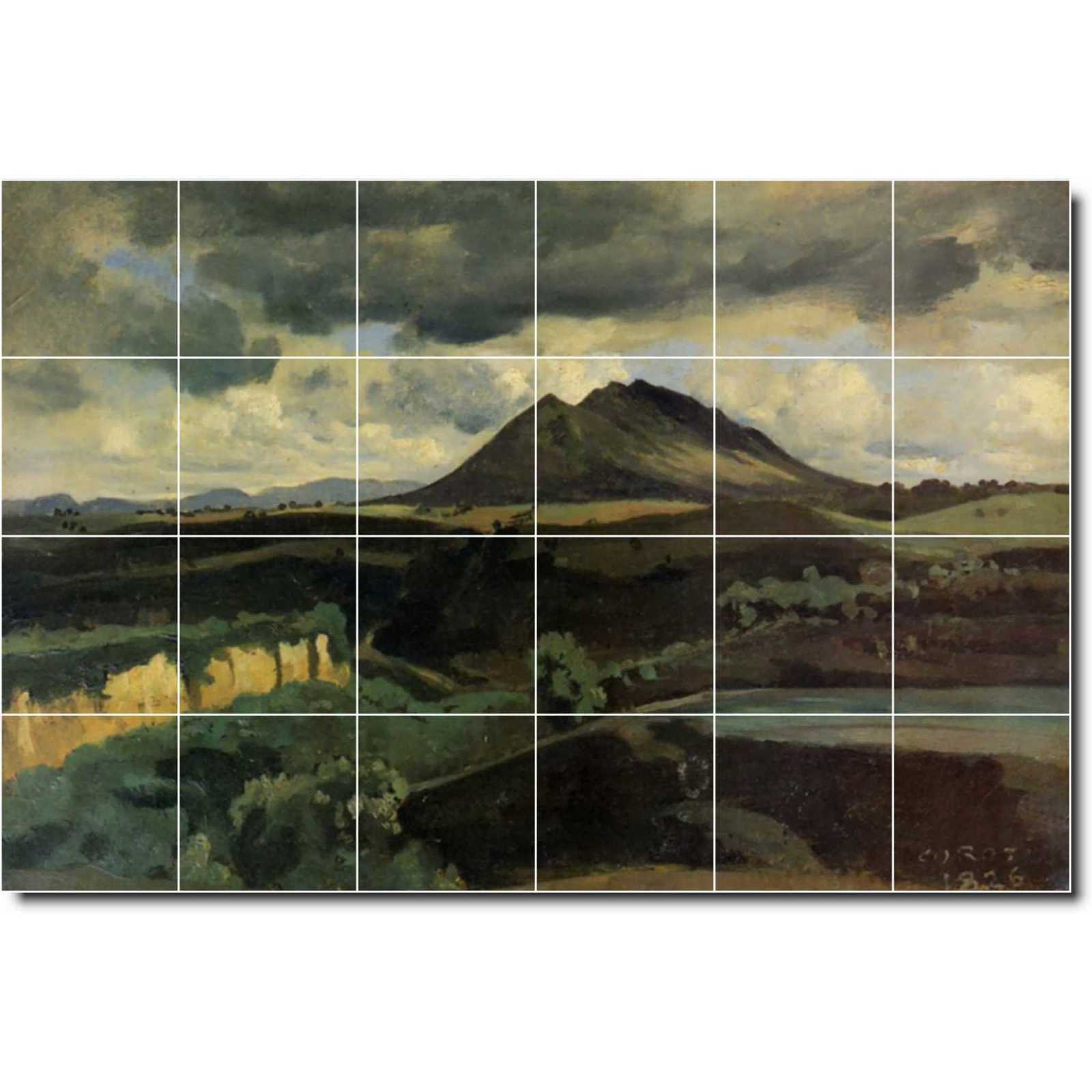 Corot jean la monta soracte