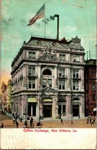 Vtg Postcard 1912 New Orleans Louisiana LA Cotton Exchange Adolph Selige S19 - £9.22 GBP