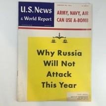 U.S. News &amp; World Report Magazine January 26 1951 Army, Navy, Air Can Use A-Bomb - £11.09 GBP