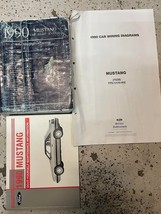 1990 Ford Mustang Gt Cobra Service Shop Workshop Repair Manual Set W ETM + - £64.09 GBP