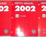 2002 Chevrolet Chevy Corvette Servizio Negozio Riparazione Officina Manu... - $389.83