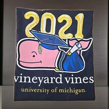 Vineyard Vines University Of Michigan Class Of 2021 Mens Size Large Navy... - $22.77