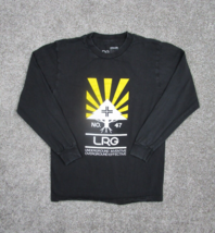 Lifted Research Group Shirt Adult Small Black Long Sleeve Tee Graphic Print LRG - £12.73 GBP