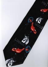 Daffy Duck Looney Tunes Hey Good Looking BLACK Necktie - $19.99