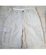 VTG Ralph Lauren Polo Jeans Co Authentic Military Sz 34 Shorts 1967 Khak... - £17.23 GBP