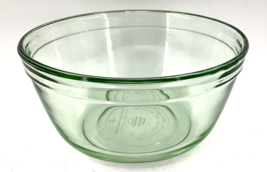 MSE (Martha Stewart) Green Glass 1.5 Qrt Nesting Mixing Bowl 7 1/4&quot; D X 3 3/4&quot; H - £27.68 GBP