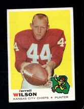 1969 Topps #252 Jerrel Wilson Vg (Rc) Chiefs *X65298 - £4.30 GBP