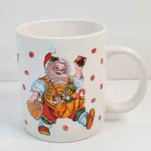 Vtg Sakura Cheryl Ann Johnson Santas Magical Cookies Christmas Coffee Mu... - $102.30 MXN