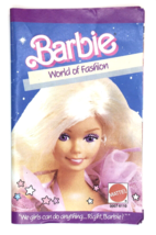 Vintage Barbie World of Fashion Booklet 1985 Mini Catalog 0007-6110 - £3.20 GBP