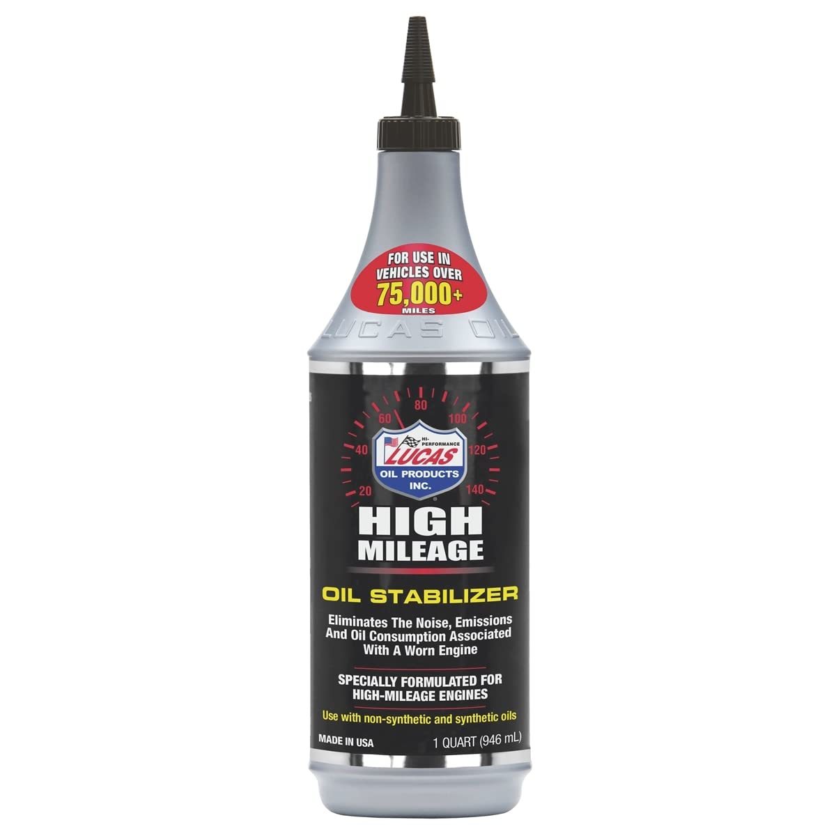 Lucas Oil 10118 High Mileage Oil Stabilizer - 1 Quart - $28.61