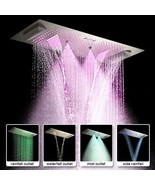 Verona 16&quot;x36&quot; Brushed Nickel Music LED Showerhead By Cascada Showers - €1.535,26 EUR