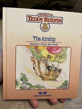 Teddy Ruxpin Book The Airship Worlds Of Wonder - Book Only No Tape - £7.90 GBP