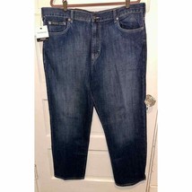 Calvin Klein Mens Jeans Straight Leg Dark Wash Size 40x30 (39x30) NWT - £18.24 GBP