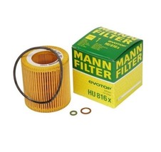 MANN Oil FIlter HU816x BMW 07-17 1,3,5,6,7,X1,X3,X5,X6,Z4 see fitment below - $255.70 MXN