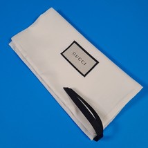 Gucci Ribbon Closure Satin Finish Dust Bag Ivory 9 1/2 in. x 9 1/2 in. - $15.00