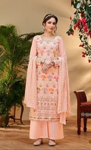 Readymade designer Salwar Suit Sequin embroidery Georgette Party wear Si... - £75.66 GBP+