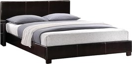 Homelegance 5790K-1CK PU Leather Upholstered Platform Bed Frame California King  - £856.40 GBP