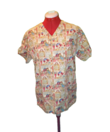 White Swan Fundamentally Cotton Scrub Top - Medium - Preowned - €4,84 EUR