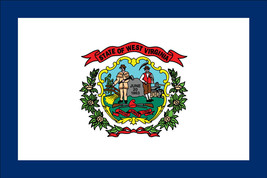West Virginia State 10&#39; x 15&#39; Nylon Flag - £289.32 GBP