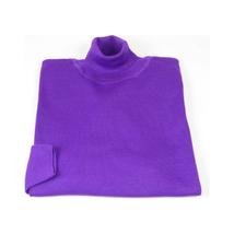 Men PRINCELY Turtle neck Sweater From Turkey Merino Wool 1011-80 Lt Purple image 3