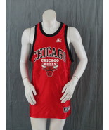 Chicago Bulls Jersey (VTG) - Screened Team Logo by Starter - Men&#39;s Size 48 - $65.00