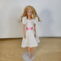 Vintage 1984 My First Barbie with Bangs  and Dress No Shoes - £12.24 GBP