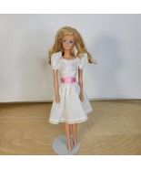 Vintage 1984 My First Barbie with Bangs  and Dress No Shoes - £12.06 GBP