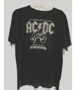 AC/DC For Those About To Rock  British Tour ‘82 Tee Shirt LARGE AC94351W - $18.57
