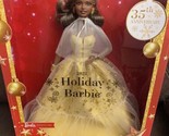 Barbie Holiday 2023 Signature Seasonal Collector Gift Doll Dark Brown Ha... - $49.88