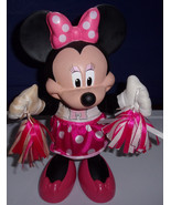 Fisher Price Disney Minnie Mouse Animated Cheerleader Pom Poms Sings &amp; D... - £6.28 GBP