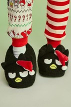 Hello Kitty &amp; Friends Badtz-Maru Holiday Slippers (Size S, L) NEW W TAG - £30.08 GBP+