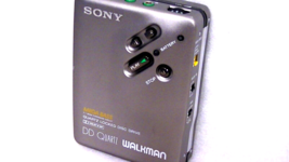 Restored Vintage Sony Walkman Cassette Player WM-DD 33, Works Very Well - £549.10 GBP