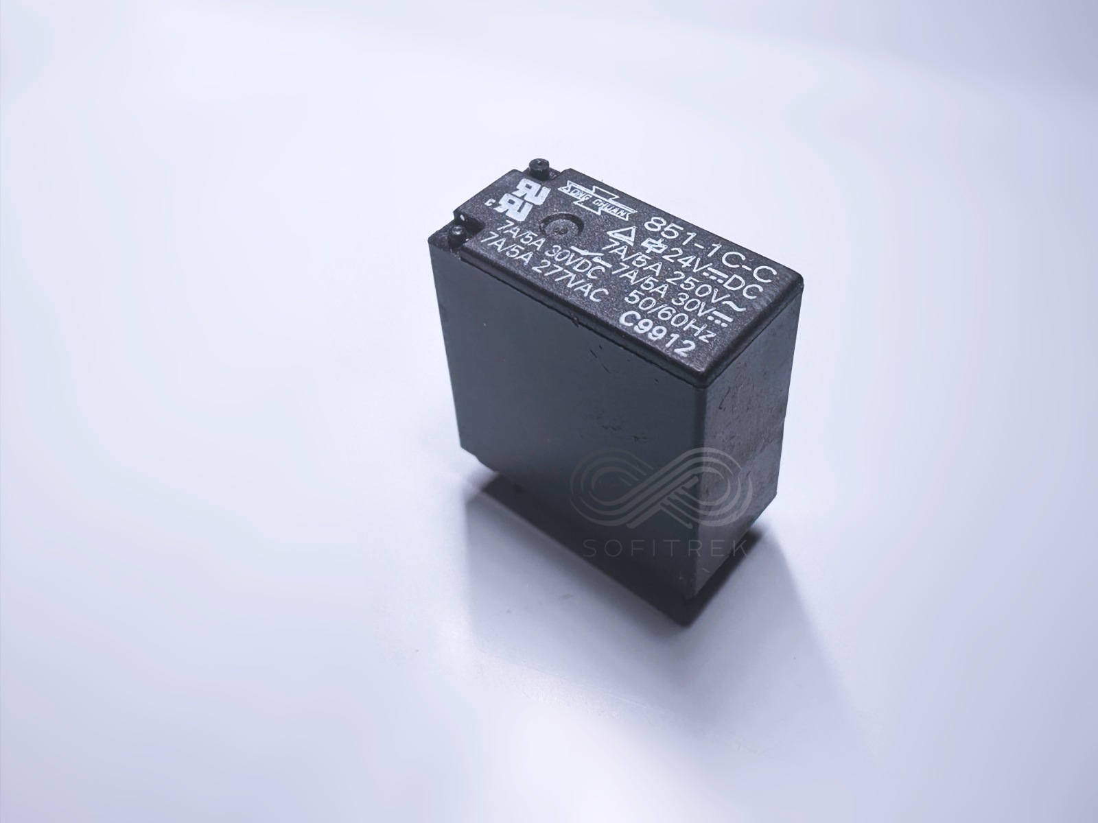 2PCS 851-1C-C 24VDC SONG CHUAN PCB Power Relay 24VDC SPDT 7A/5A 250VAC 5... - $5.00