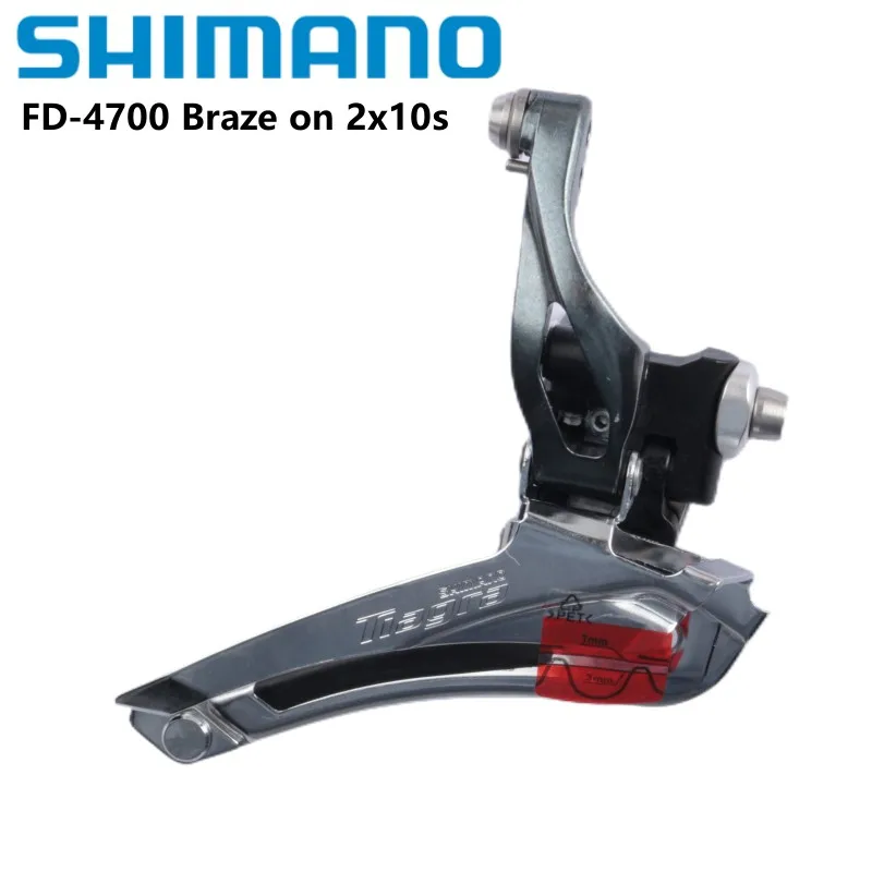 Shimano Tiagra 4700 Front Derailleur 2x10 Speed Double ze-On Front Derailleur - £104.75 GBP