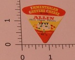 Vintage Emmenthaler Gruyere Cheese label Allin - £4.66 GBP