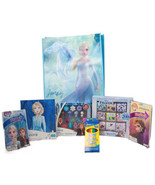 Disney Frozen 48 PC Puzzle Coloring Books Pencils Erasers 200+ Stickers ... - £16.66 GBP