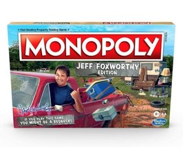 Monopoly Board Game - Jeff Foxworthy Redneck Property Trading Edition  - $8.56