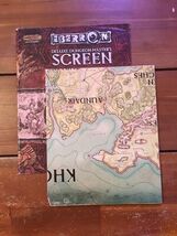 *Map Only* Dungeons And Dragons 4th Edition Eberron Khorvaire Map - $37.75 CAD