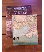 *Map Only* Dungeons And Dragons 4th Edition Eberron Khorvaire Map - $37.44 CAD